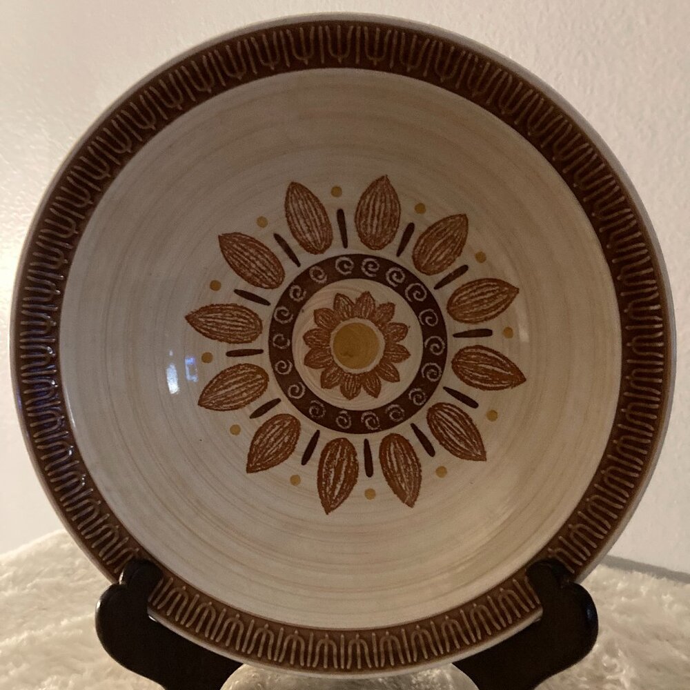 Merida Ironstone 9-1/2" Flowered Vegetable Bowl